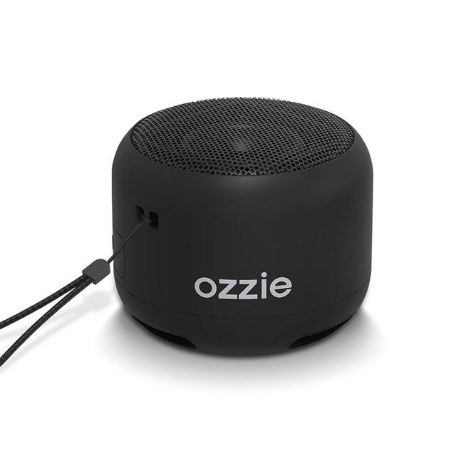 Outdoor Small Speaker V5.3 Bluetooth 5W TWS Powered IPX7 Portable Subwoofer Wireless RGB LED Hifi Speaker with Strap