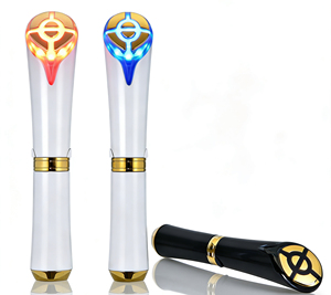 เครื่องนวดหน้าแบบมือถือ ไมโครเคอร์เรนท์ แสงสีแดงบำบัด ช่วยฟื้นฟูผิวหน้าและรอบดวงตา - Product Image 6