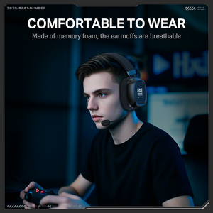 ONIKUMA GT839 Multi-Mode Gaming Headset with <strong>Mic</strong> Wholesale Over-ear Gaming <strong>Headphones</strong> Lightweight Portable <strong>Wireless</strong> Headset - Product Image 5