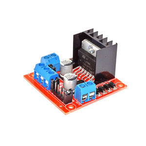 Module de carte contrôleur de moteur pas à pas DC double pont en H <span class=keywords><strong>L298N</strong></span> avec transistors - Product Image 5