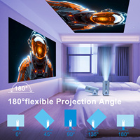 Projecteur de films LED B11 2 Go 16 Go LCD 1080P, projecteur vidéo double WIFI BT5.0 4K Android