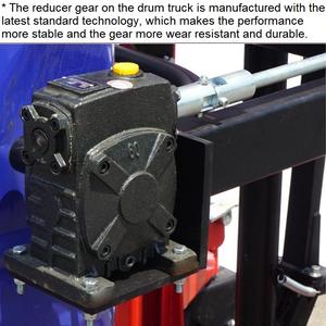 Fábrica de China hacer tambor de aceite camión de mano carretilla elevadora aleación de acero <span class=keywords><strong>águila</strong></span> Chuck tambor elevador carro - Product Image 4