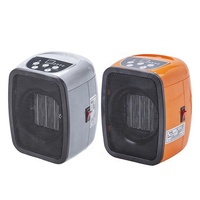 Prix de gros Chauffage domestique compact portable PTC Type de prise UK & US Mini radiateur électrique intelligent de table
