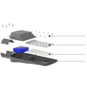 Lampadaire Solaire d'Ingénierie IP65 Étanche LED 6 Mètres Blanc Neutre 4100K pour Jardin et Extérieur - Product Image 5