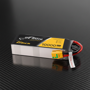 Tattu G-Tech 10000mAh 4S 25C <span class=keywords><strong>14</strong></span>.8V อินเทอร์เฟซ XT90S-F เซลล์ <span class=keywords><strong>Lipo</strong></span> อัตราสูง500 + วงจรสำหรับ RC drones UAVs FPV-Compatible - Product Image 1