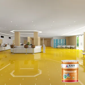 Custom Color Acrylic Flooring Transparent Water-Based Floor Paint Coating Wear-Resistant Acrylic Floor Paint