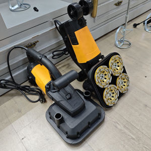 Meuleuse à béton de haute qualité, à vitesse réglable, puissante, prise 110V/220V, personnalisable, avec main courante - Product Image 1