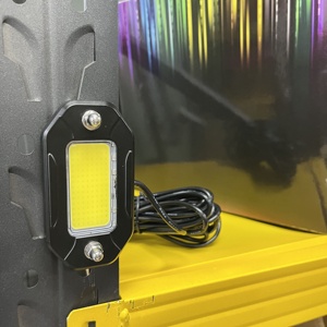 Lumina sáng màu trắng tinh khiết 8-mảnh 36 <span class=keywords><strong>LED</strong></span> Rock Pod ánh sáng Kit 12V mới cho xe tải UTVs ATVs - Product Image 4