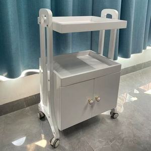 New type of <b>trolley</b> with cabinet, beauty salon special <b>trolley</b>, medical <b>tool</b> cart, face wash cart, mobile storage rack - Product Image 4