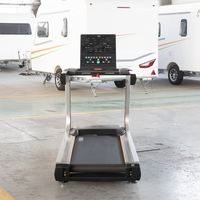 Équipement de gymnastique Prix de gros 9100 Machine en cours d'exécution avec écran LCD Tapis roulant commercial