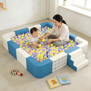 Liquidation : Piscine à balles pour bébés et enfants, vente rapide et liquidation de stock pour salle de jeux à domicile - Product Image 2