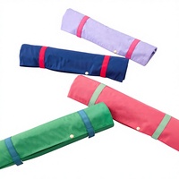 Durable American Mahjong Rack and Roll Sets Sac de rangement en nylon pour accessoires Mahjong 4 Racks