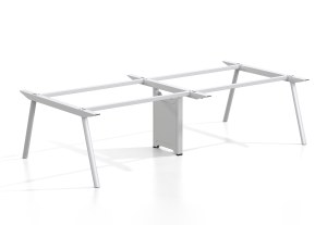 Modern <b>Office</b> <b>Computer</b> Desk Workstation with MFC & Steel Base Modular Design Customizable Colors Sizes Guangzhou Origin - Product Image 2