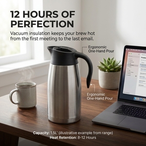 เครื่องจ่ายกาแฟแบบสแตนเลสสุญญากาศสำหรับงานจัดเลี้ยง - Product Image 6