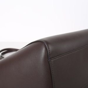 Sac fourre-tout minimaliste en cuir véritable, couleur unie, ouverture supérieure, sac à main pour femme, usage quotidien, toutes saisons - Product Image 3