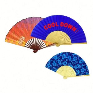 Éventail pliant en bambou plat de 21 cm, personnalisé et sculpté, écologique, pour décoration de mariage, artisanat avec style 'Love' et logo personnalisé - Product Image 5