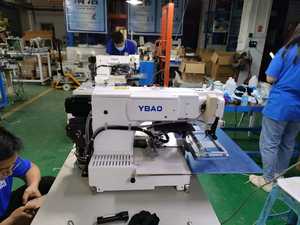 Machine à coudre industrielle informatisée à point noué, à plat, à une aiguille, programmable pour motifs, pour usage domestique, neuve - Product Image 5