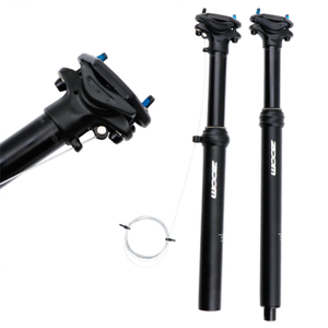 ZOOM-bicicleta eléctrica de montaña DH, <span class=keywords><strong>tija</strong></span> de sillín de suspensión hidráulica <span class=keywords><strong>con</strong></span> control remoto, enrutamiento externo de aleación, 31,6mm - Product Image 4