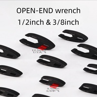 Populaire 19 pièces 45 #   Jeu de clés à molette réglables à extrémité ouverte en acier, 10-22 mm, clé à fourche métrique, outil à extrémité ouverte de 3/8 pouce