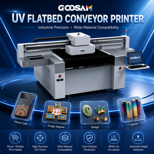 เครื่องพิมพ์แบบแท่นราบ UV รุ่น Vision Guided 1314 พร้อมหัวพิมพ์ระบบ AI สำหรับพิมพ์บนอะคริลิก โลหะ ไม้ แก้ว และเคสโทรศัพท์ - Product Image 2