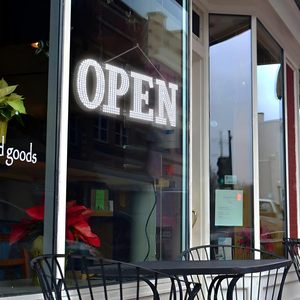 LED luminous open sign advertising <b>board</b> indoor hanging wall decoration <b>light</b> shop sign entrance indicator luminous sign 12V - Product Image 6
