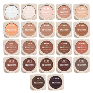 Maquillaje OEM, <span class=keywords><strong>Polvo</strong></span> <span class=keywords><strong>Compacto</strong></span> Prensado de 22 Colores, Marca Privada, <span class=keywords><strong>Polvo</strong></span> Fijador para Todo Tipo de Piel - Product Image 1