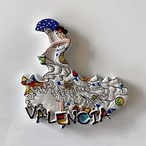 Imanes <span class=keywords><strong>de</strong></span> Resina 3D <span class=keywords><strong>de</strong></span> Flamenco Español, Recuerdos <span class=keywords><strong>de</strong></span> la Cultura Española para Regalos <span class=keywords><strong>de</strong></span> Viaje - Product Image 2