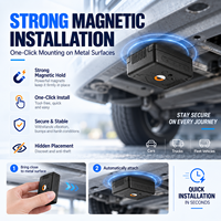 Traceur GPS Véhicule Q9Pro 4G+2G Magnétique Antivol Longue Autonomie Système de Suivi d'Actifs Fournisseur d'Usine