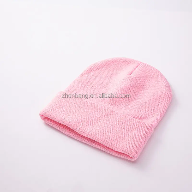 dropshipping 2021 new leather label children winter customize baby kids beanie hat