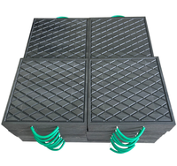 Tapis de protection UHMWPE à prix abordable, anti-impact, pour grue et patins de déport