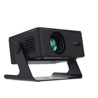 Mini-projecteur intelligent Transjee, nouvelle version améliorée, système Android 11, lampe LED HD, haut-parleur inclinable, WiFi, home cinéma
