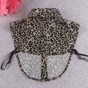 Nouveau faux col coréen pour femme, col décoratif pour sweat à capuche, imprimé léopard, tendance et polyvalent - Product Image 2
