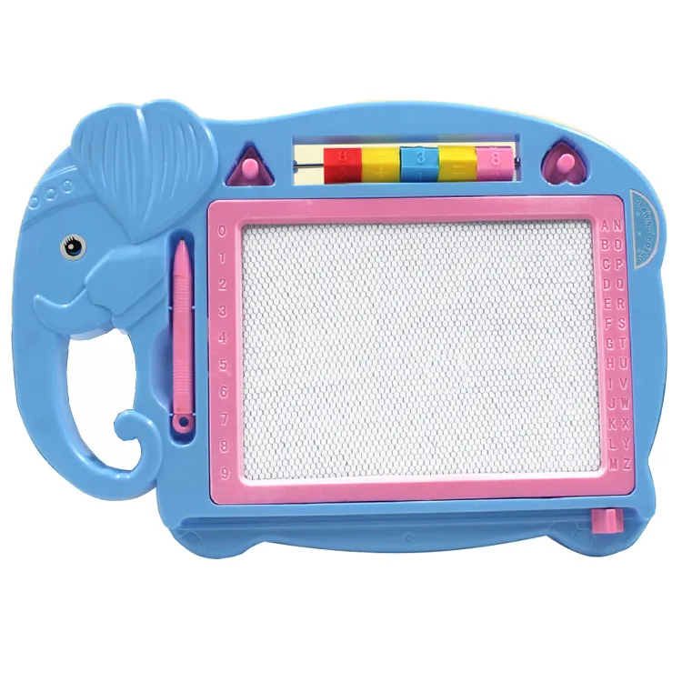 Magic pad slate 3d drawing board plastic children smart baby alphabet magnetic drawing writing board kids toy