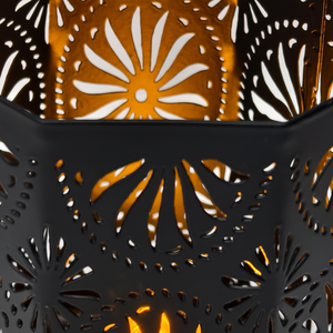 Porte-bougie et organiseur de couverts en acier fait main, double fonction, pour une élégance lumineuse et une décoration élégante de la salle à manger et de la cuisine - Product Image 1