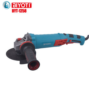 מטחנה זוויתית מקצועית בעלת מהירות משתנה 125 מ\\\"מ, כלי עבודה חשמליים בעלי עוצמה גבוהה לליטוש וחיתוך מתכת - Product Image 4