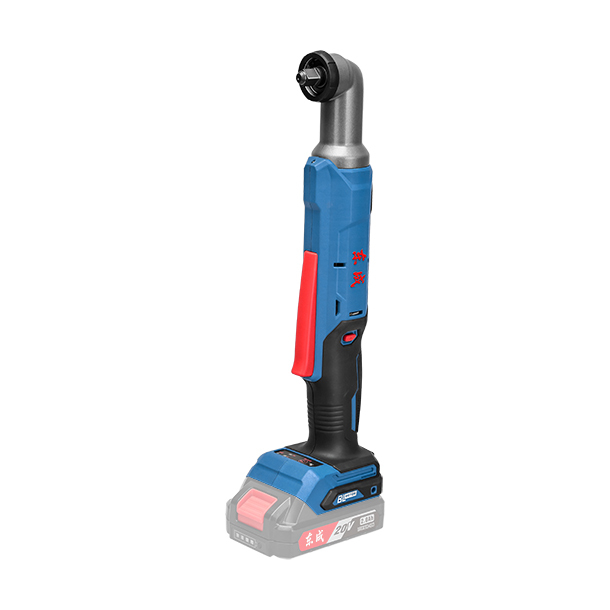 DongCheng Professdinal Cordless Brushless Right Angle Impact Wrench Rechargeable Lithium Battery Bare Power Tool