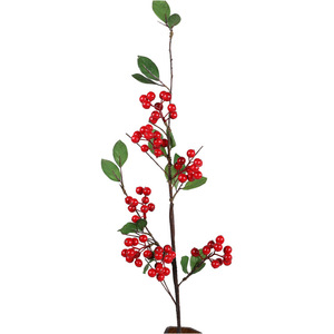 กิ่งเบอร์รี่ประดิษฐ์สีเขียวคุณภาพสูงจาก Qihao สำหรับตกแต่งคริสต์มาส ตกแต่งบ้าน และใช้เป็นพร็อพงานแต่งงาน - Product Image 5