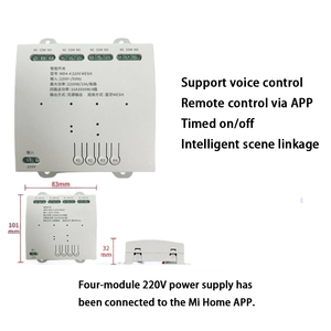 Relais WiFi <span class=keywords><strong>Bluetooth</strong></span> à quatre voies 220V/7-32V Télécommande intelligente <span class=keywords><strong>Module</strong></span> de commutation de télécommande mobile Timing - Product Image 5
