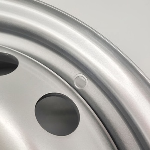 Roues en acier pour remorque Wheelsky ET1360502-S 13 pouces 13x6.0 PCD 5X165.1 Capacité de charge 950 kg Peinture argentée ET1360502-S 5x1651 - Product Image 3
