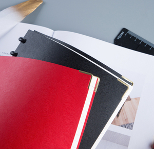 Thiết kế sáng tạo 360 độ uốn xoắn ốc ràng buộc máy tính xách tay giá tốt nhất Đại Học da mềm nghiên cứu nhỏ xoắn ốc máy tính xách tay - Product Image 3