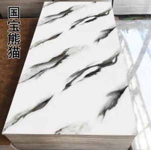 <b>Waterproof</b> High Glossy PVC/UV Marble Sheet <b>Wall</b> Panel Flexible for Home Furniture Industrial Design for Farmhouse Dining Kitchen - Product Image 2