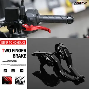 Pour <span class=keywords><strong>CB125R</strong></span>/F CB150X/R CB300R/F CB190R CB250R Moto CNC Aluminium Stunt Adjustable Short Brake Clutch Lever Set Made China - Product Image 1