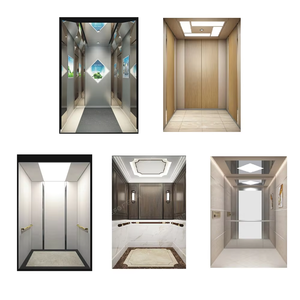 Ce/ISO chứng nhận xây dựng bất động sản thang máy thang máy cabin thiết kế rèm cửa cho căn hộ bệnh viện khách sạn sử dụng kho - Product Image 2