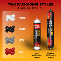 991 Meilleure vente, Offre spéciale : Mastic structurel silicone monocomposant, résistant aux chocs et aux UV, pour travaux du bois et emballage