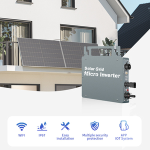 Panel solar GOOTU en la red Micro inversor Mppt 110-230V Amplio voltaje 300W 400W 600W 800W 1000W Ip67 Micro inversor - Product Image 2