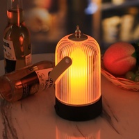 Joystar Design moderne LED veilleuse Simple lampe de table en fer avec alimentation cc pour la maison hôtel bar restaurant pub bureau