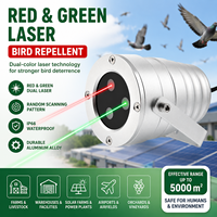 Répulsif et dissuasif laser anti-oiseaux Red and Green Waypoints pour aéroports, fermes, vignobles - Résistant aux intempéries et pour entrepôts