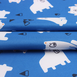 228T poliéster blanco oso <span class=keywords><strong>polar</strong></span> patrón de fluorescencia estampado para niños parka chaqueta - Product Image 1