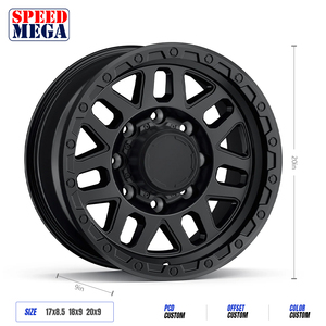 ล้ออัลลอยด์อลูมิเนียมฟอร์จ Speedmega ขัดเงา สำหรับออฟโรด ขอบเว้าลึก 6x139.7 ขนาด 24-30 นิ้ว แบบกำหนดเอง สำหรับรถบรรทุก 1500 ปี 2020 - Product Image 4