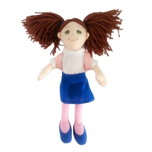 Juguetes de peluche personalizados hechos a mano para niñas, hermosa muñeca de peluche para niñas - Product Image 1